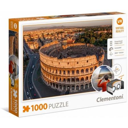 Clementoni Puzzel Virtual Reality Rome - 1000 stukjes
