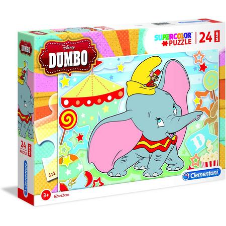 Clementoni Supercolor Dumbo Legpuzzel