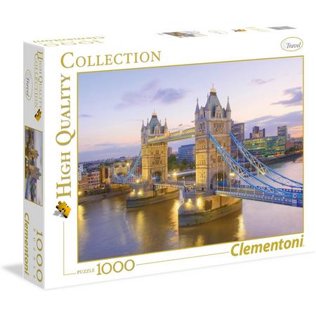 Clementoni Tower bridge 1000 stukjes puzzel