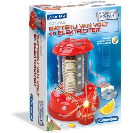 Clementoni Wetenschap & Spel - Batterij van Volt en Elektriciteit