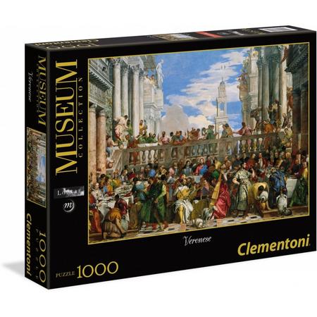 Clementoni legpuzzel Museum Collection - Veronese 1000 stukjes