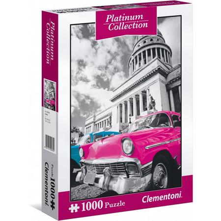 Clementoni legpuzzel Platinum Collection - Cuba 1000 stukjes