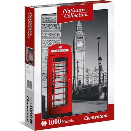 Clementoni legpuzzel Platinum Collection - Londen 1000 stukjes