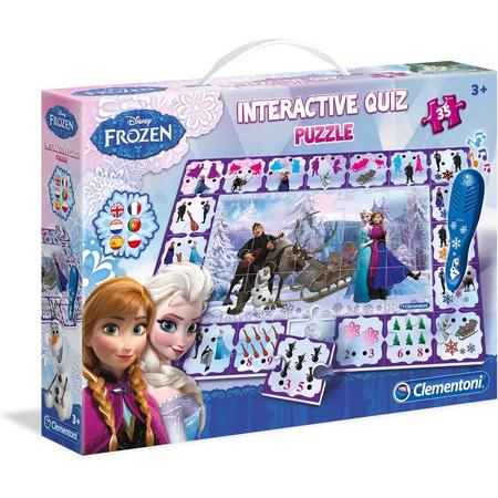 Interactieve Quiz Puzzle - Frozen