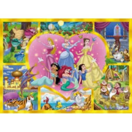 Legpuzzel 104 stukjes & Multimedia game - Disney Zingende Prinsessen - Clementoni Puzzel