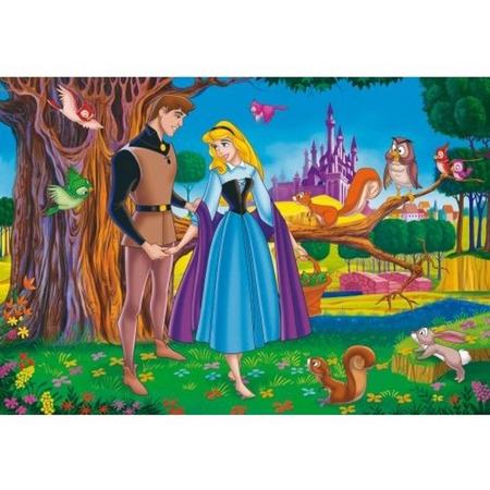 Legpuzzel met Goud - 35 stukjes - Disney De Schone Slaapster - Clementoni Puzzel