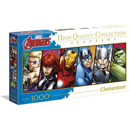 PUZZEL 1000 PANORAMA THE AVENGERS 2018