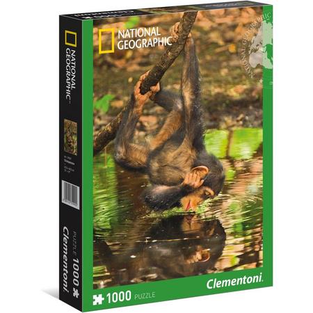 Puzzel 1000 Nat.Geo.Chimpanzee
