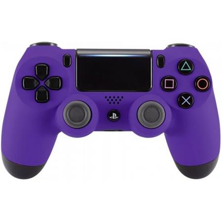 PS4, Wireless Dualshock 4 Controller V2 – Soft Grip Purple Custom