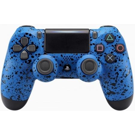 PS4, Wireless Dualshock 4 Controller V2 –  Sparke Grip Blue Custom