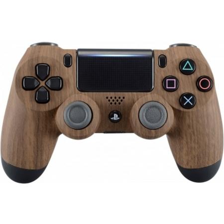 PS4, Wireless Dualshock 4 Controller V2 – Wood Custom