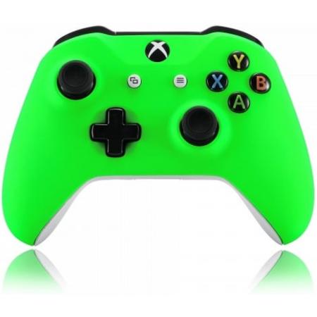 Xbox One S, Wireless Controller – Soft Touch Neon Green Custom