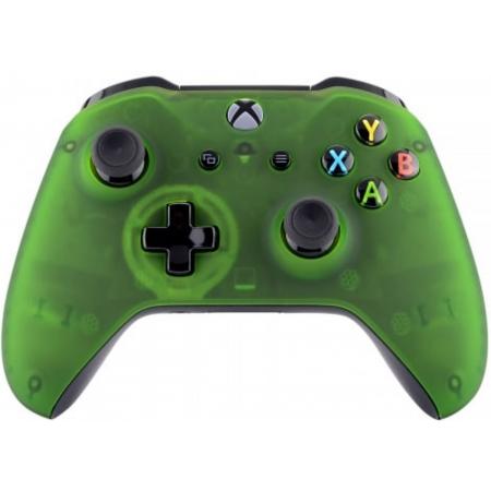 Xbox One S, Wireless Controller – Soft Touch Transparant Green Custom