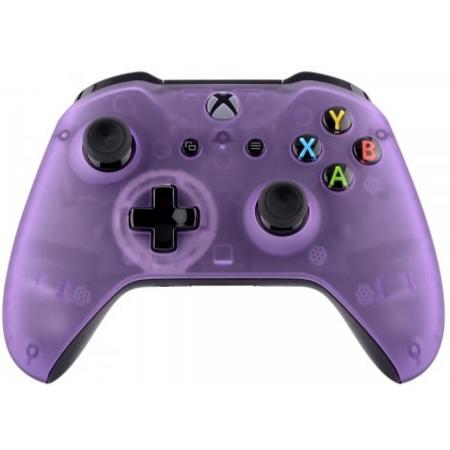 Xbox One S, Wireless Controller – Soft Touch Transparant Purple Custom