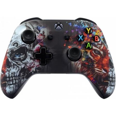 Xbox One S, Wireless Controller – The Tiger Skull Custom