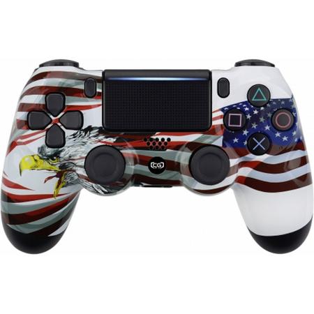 American Eagle - Custom Sony PlayStation PS4 Wireless Dualshock 4 V2 Controller