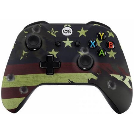 American Flag - Custom Microsoft Xbox One S Wireless Controller