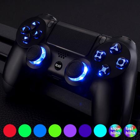 Clever Gaming Cross Power Led - Custom Sony PlayStation PS4 Wireless Dualshock 4 V2 Controller