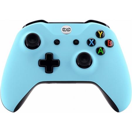 Soft Grip Hemelsblauw - Custom Microsoft Xbox One S Wireless Controller