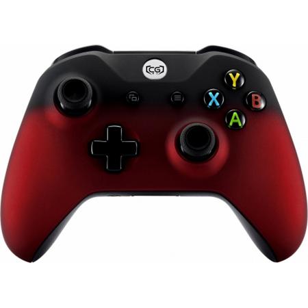 Soft grip Shadow Red - Custom Microsoft Xbox One S Wireless Controller