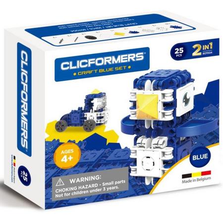 Clicformers - Craft Set Blue - 25 pcs