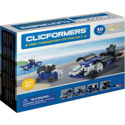 Clicformers - Mini Transportation Set - 30 pcs