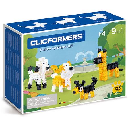 Clicformers - Puppy Friends Set - 123 pcs