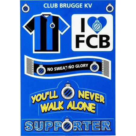 Club Brugge sticker mix