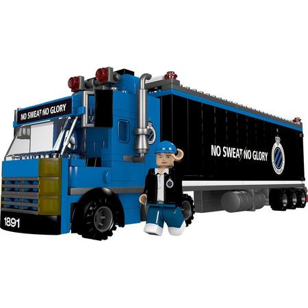 Club Brugge vrachtwagen met chauffeur Nanostars
