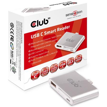 Club USB C Smart Reader