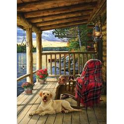 Cabin Porch   1000 art by Grag and Compagny LLC