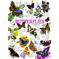 Cobble Hill: Butterfly Collection (1000) verticale puzzel