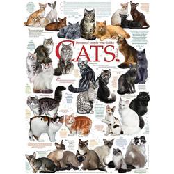 Cobble Hill Katten Citaten - 1000 stukjes