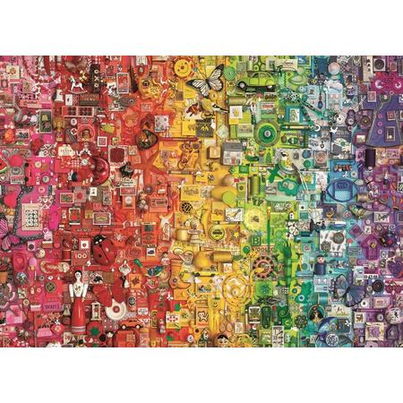 Cobble Hill Legpuzzel Colourful Rainbow Karton 1000 Stukjes