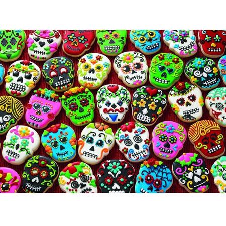 Cobble Hill puzzle 1000 pieces - Sugar Skull Cookies
