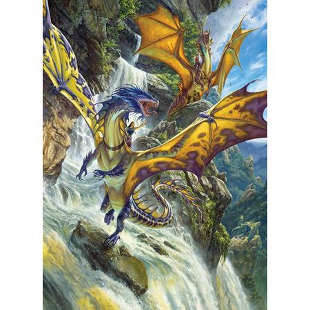 Cobble Hill puzzle 1000 pieces - Waterfall Dragons