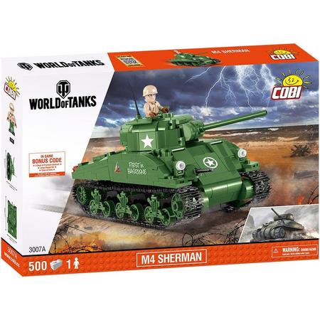 COBI Small Army World of Tanks - M4 SHERMAN (3007A)