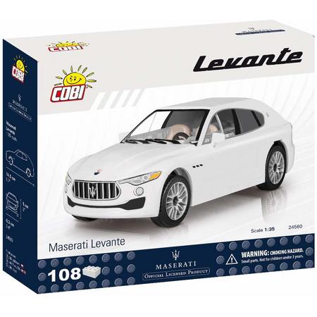 COBI 24560 Maserati Levante Constructiespeelgoed, Wit