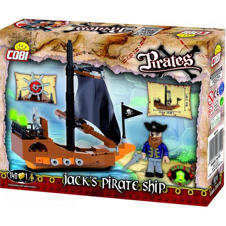 Cobi Pirates Bouwset Jacks Pirate Ship 141-delig (6019)