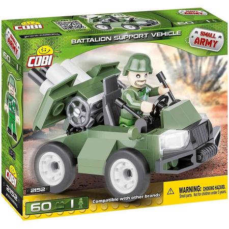 Cobi Small Army Battalion Support Vehicle Bouwset 60-delig 2152