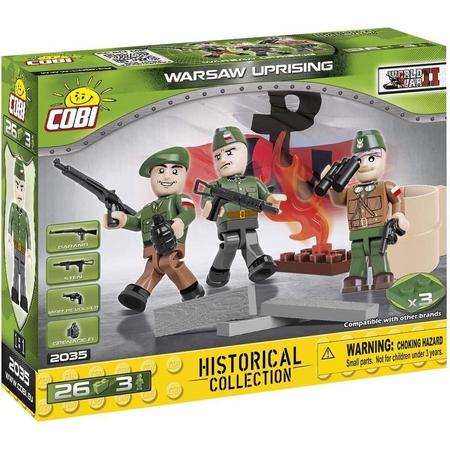 Cobi Small Army Bouwpakket Opstand Van Warschauw 29-delig (2035)