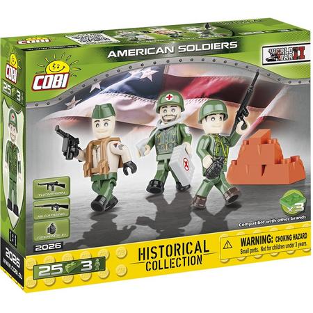 Cobi Small Army Bouwset American Soldiers 33-delig 2026