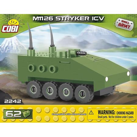 Cobi Small Army M1126 Stryker Bouwset 62-delig 2242
