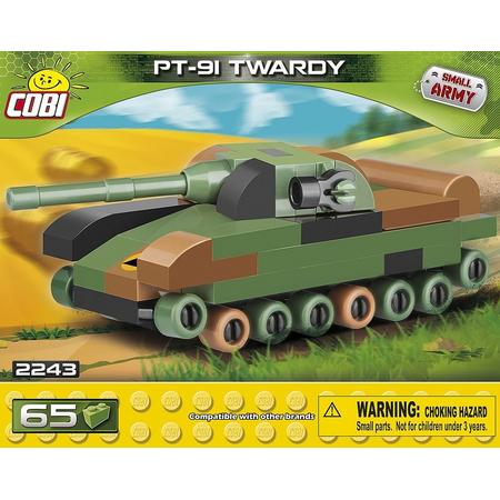 Cobi Small Army Tank Twardy Bouwset 65-delig 2243