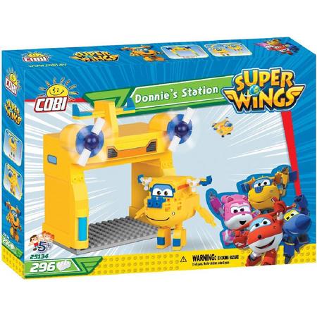 Cobi Super Wings Bouwpakket Donnies Station 296-delig 25134
