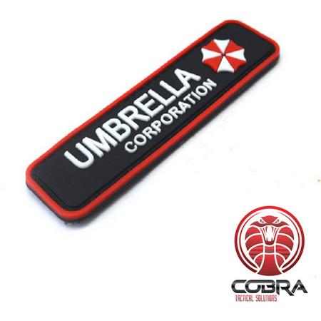 3D PVC Patch Umbrella Corporation Logo - Resident Evil met velcro