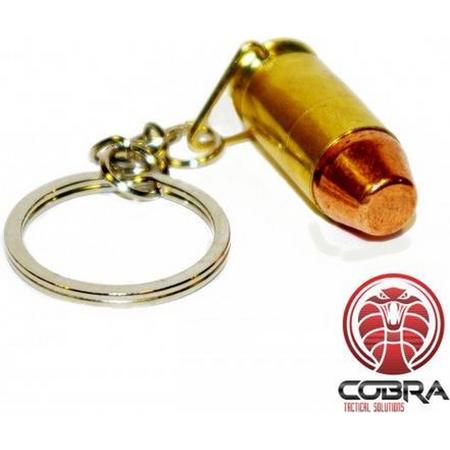COBRA - Bullet Keychain - sleutelhanger - .45 ACP - koper - Hand gemaakt - Van echt afgevuurde munitie