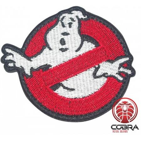 Ghostbusters geborduurde Airsoft Cosplay Patch met klittenband