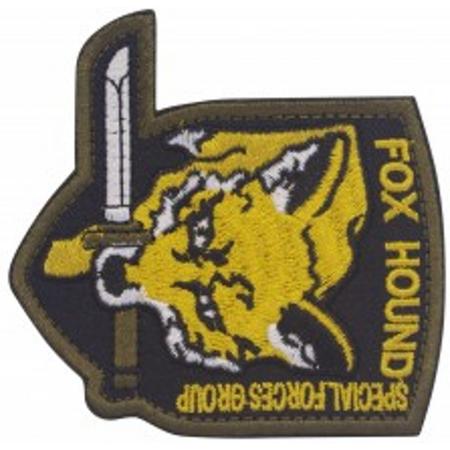 Militaire patch Foxhound met klittenband