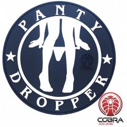 Panty Dropper Funny Sexy Motivatie PVC Patch met velcro